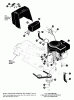 Murray G4315140 - 43" Lawn Tractor (1997) Ersatzteile Engine & Control Assembly