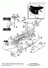 Murray G4315140 - 43" Lawn Tractor (1997) Ersatzteile Final Deck Assembly