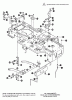 Murray G4315140 - 43" Lawn Tractor (1997) Ersatzteile Frame Assembly