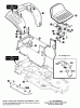 Murray G4315140 - 43" Lawn Tractor (1997) Ersatzteile Rear Chassis Assembly