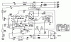 Murray G4315140 - 43" Lawn Tractor (1997) Ersatzteile Schematic Drawing
