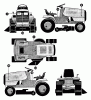 Murray G4318030 - 43" Lawn Tractor (1997) Ersatzteile Decal Assembly