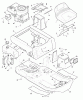 Murray 30560F - 30" Lawn Tractor (1998) Ersatzteile Body Chassis