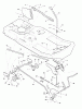 Murray 30560F - 30" Lawn Tractor (1998) Ersatzteile Mower Housing Suspension