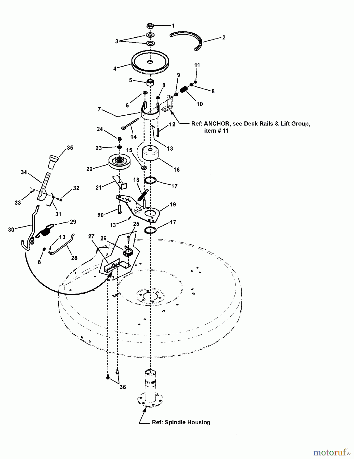 Murray Reitermäher 107.280341 (7800669A) - Craftsman 28