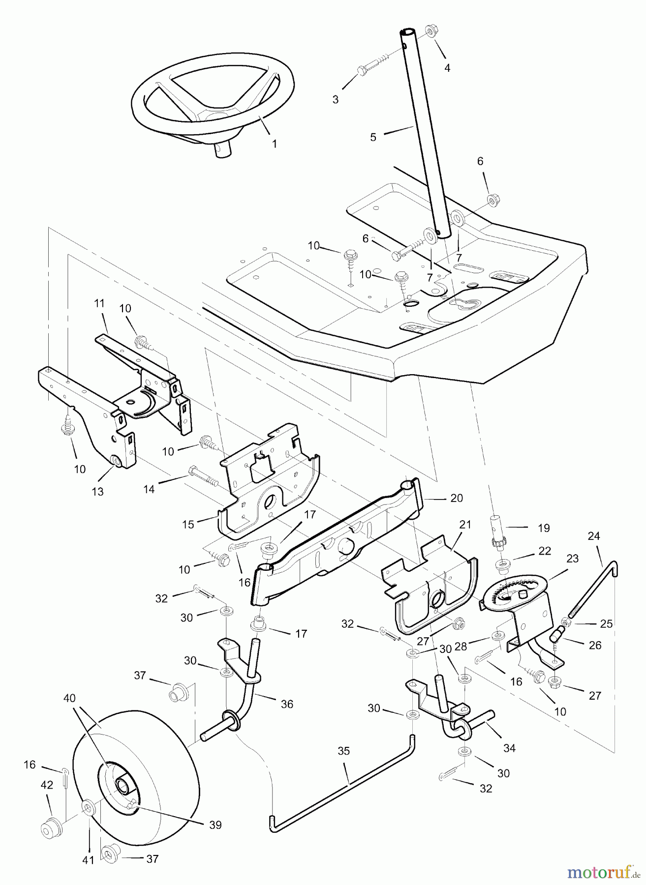 Murray Reitermäher 30500x92A - B&S/Murray 30