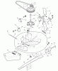 Murray 30560x99A - B&S/ 30" Lawn Tractor (1998) (AAFES) Ersatzteile Mower Housing