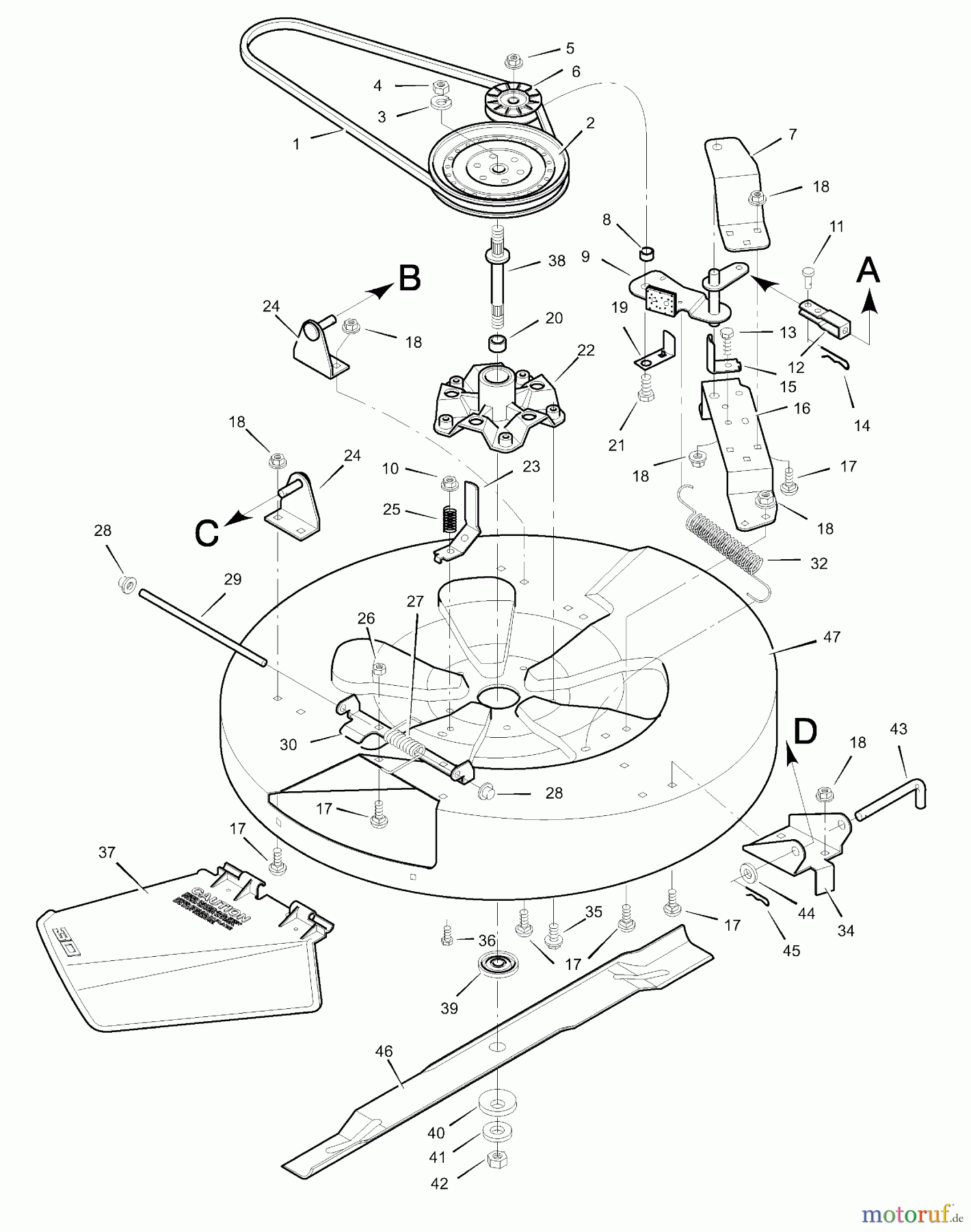  Murray Reitermäher 30545x92B - B&S/Murray 30