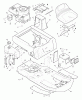 Murray 30565B - 30" Lawn Tractor (1998) Ersatzteile Body Chassis