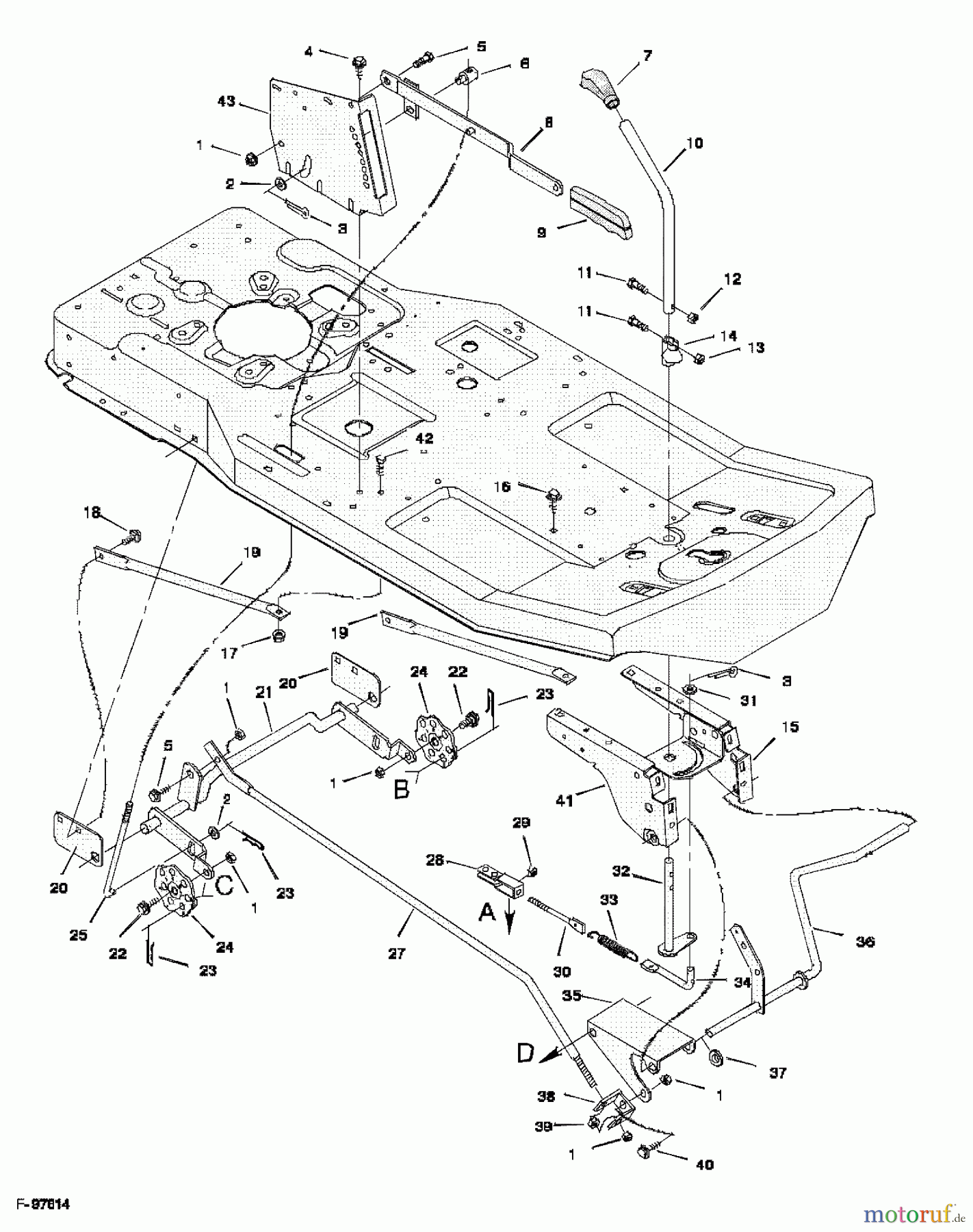  Murray Reitermäher 30560E - Murray 30
