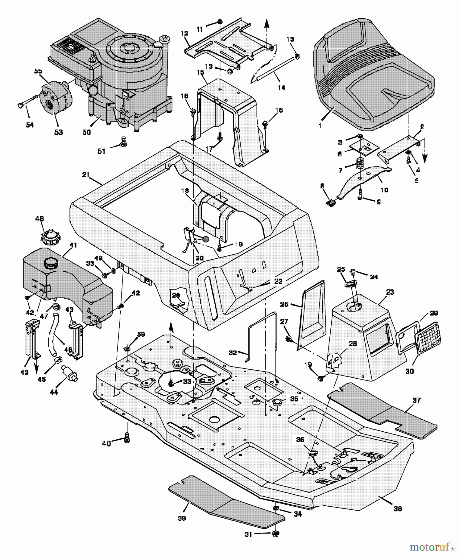  Murray Reitermäher 30565A - Murray 30
