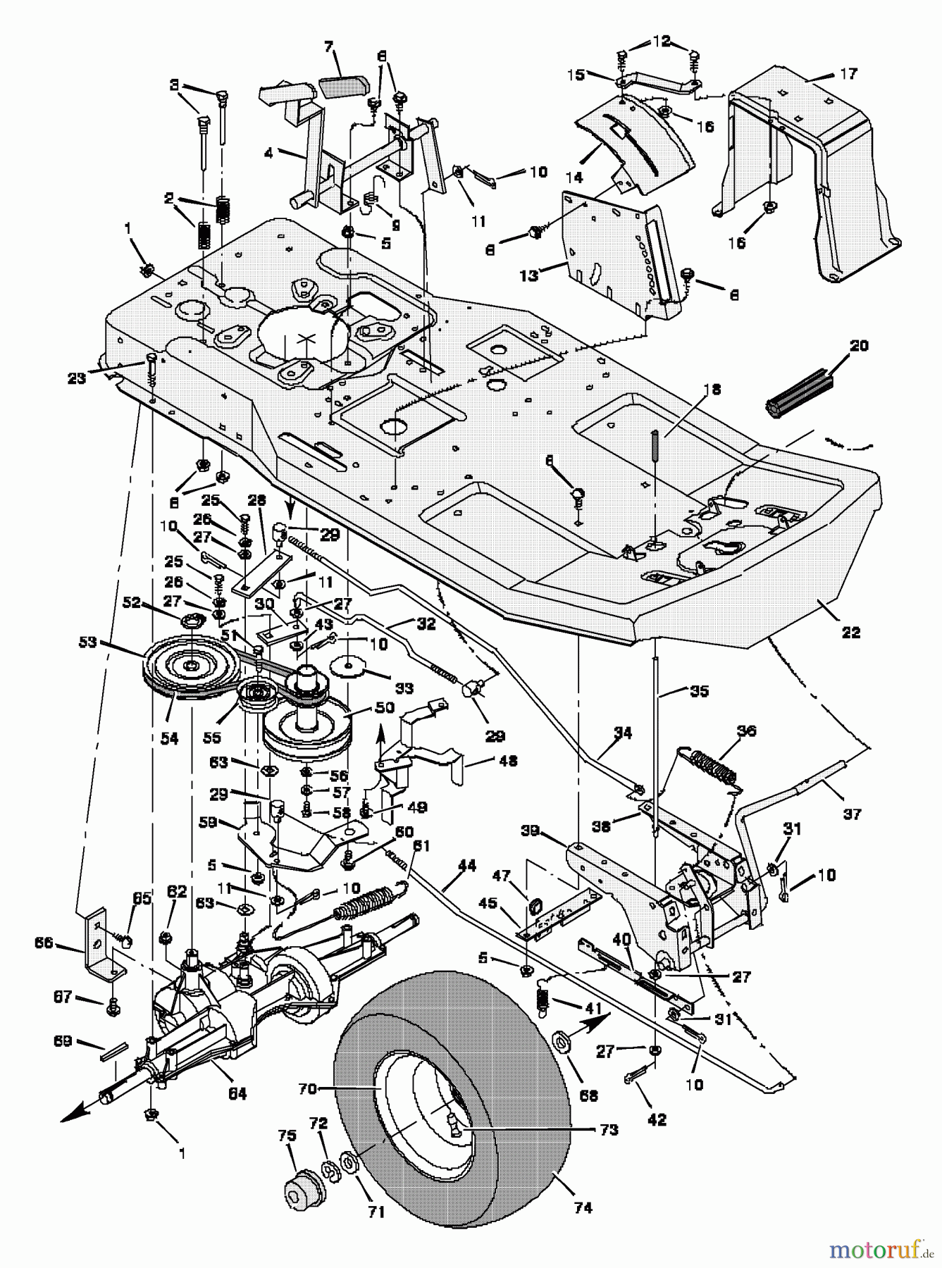  Murray Reitermäher 30565A - Murray 30