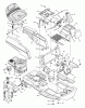 Murray 30576x10B - B&S/ 30" Rear Engine Rider (1997) (Western Auto) Ersatzteile Body Chassis