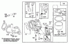 Murray 30576x10B - B&S/ 30" Rear Engine Rider (1997) (Western Auto) Ersatzteile Briggs & Stratton Engine 11hp Model: 28c707-0110-0 (part 3)