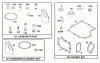 Murray 30576x10B - B&S/ 30" Rear Engine Rider (1997) (Western Auto) Ersatzteile Briggs & Stratton Engine 11hp Model: 28c707-0110-0 (part 8)