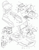 Murray 30576x10D - B&S/ 30" Rear Engine Rider (1999) (Western Auto) Ersatzteile Body Chassis