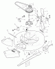 Murray 30576x10D - B&S/ 30" Rear Engine Rider (1999) (Western Auto) Ersatzteile Mower Housing