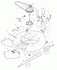 Murray 30577x31B - Scotts 30" Rear Engine Rider (1999) (Home Depot) Ersatzteile Mower Housing