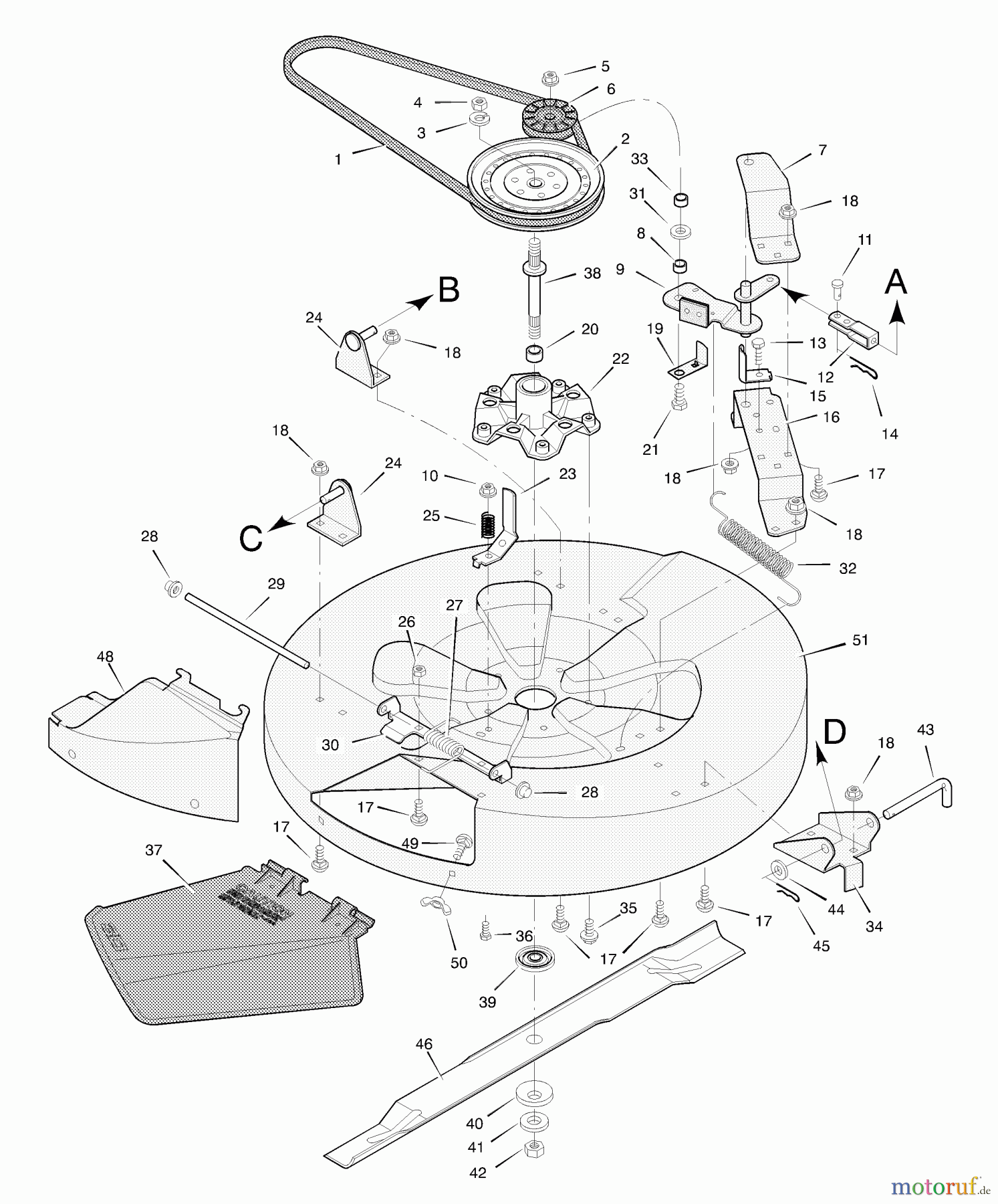  Murray Reitermäher 30577x31B - Scotts 30