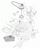 Murray 30577x31B - Scotts 30" Rear Engine Riders (2000) (Home Depot) Ersatzteile Mower Housing