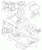 Murray 30577x31A - Scotts 30" Lawn Tractor (1998) (Home Depot) Ersatzteile Body Chassis