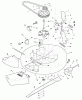Murray 30577x31A - Scotts 30" Lawn Tractor (1998) (Home Depot) Ersatzteile Mower Housing