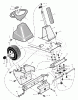 Murray 309000x8A - Scotts 30" Mid-Engine Rider (2003) (Home Depot) Ersatzteile Steering