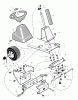 Murray 309000x8NA - Scotts 30" Mid-Engine Rider (2003) (Home Depot) Ersatzteile Steering