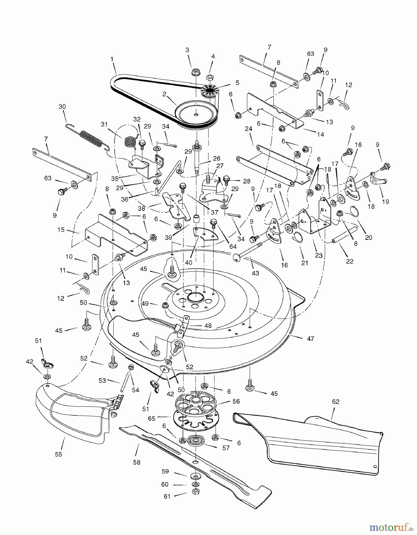 Murray Reitermäher 309001x08A - Turfmaster 30