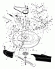 Murray 309001x48A - B&S/ 30" Mid-Engine Rider (2003) (Mills) Ersatzteile Mower Housing