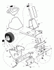 Murray 309001x48A - B&S/ 30" Mid-Engine Rider (2003) (Mills) Ersatzteile Steering