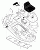 Murray 309002x24C - B&S/ 30" Mid-Engine Rider (2005) (Meijer) Ersatzteile Chassis & Hood