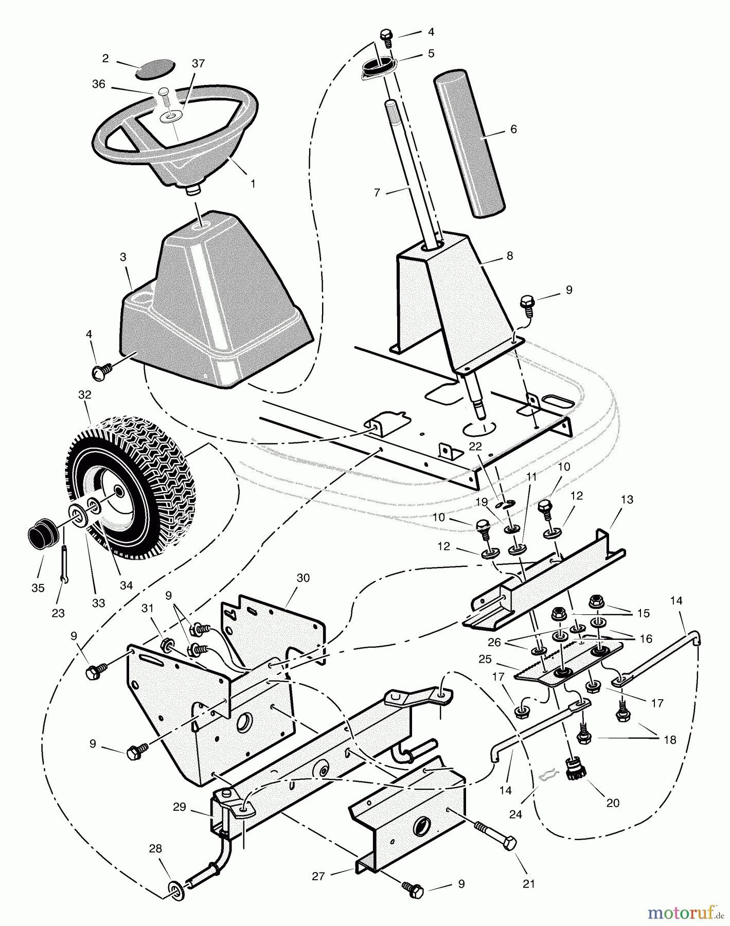  Murray Reitermäher 309003x99NA - B&S/Murray 30