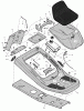 Murray 309005x10A - B&S/ 30" Mid-Engine Riders (2001) (Western Auto) Ersatzteile Chassis & Hood