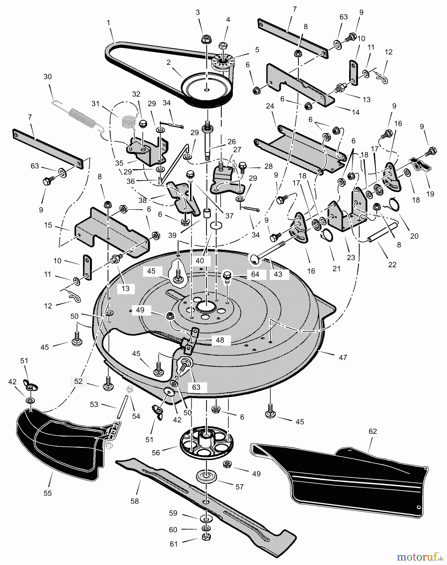 Murray Reitermäher 309005x10A - B&S/Murray 30