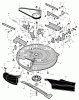 Murray 309005x10A - B&S/ 30" Mid-Engine Riders (2001) (Western Auto) Ersatzteile Mower Housing