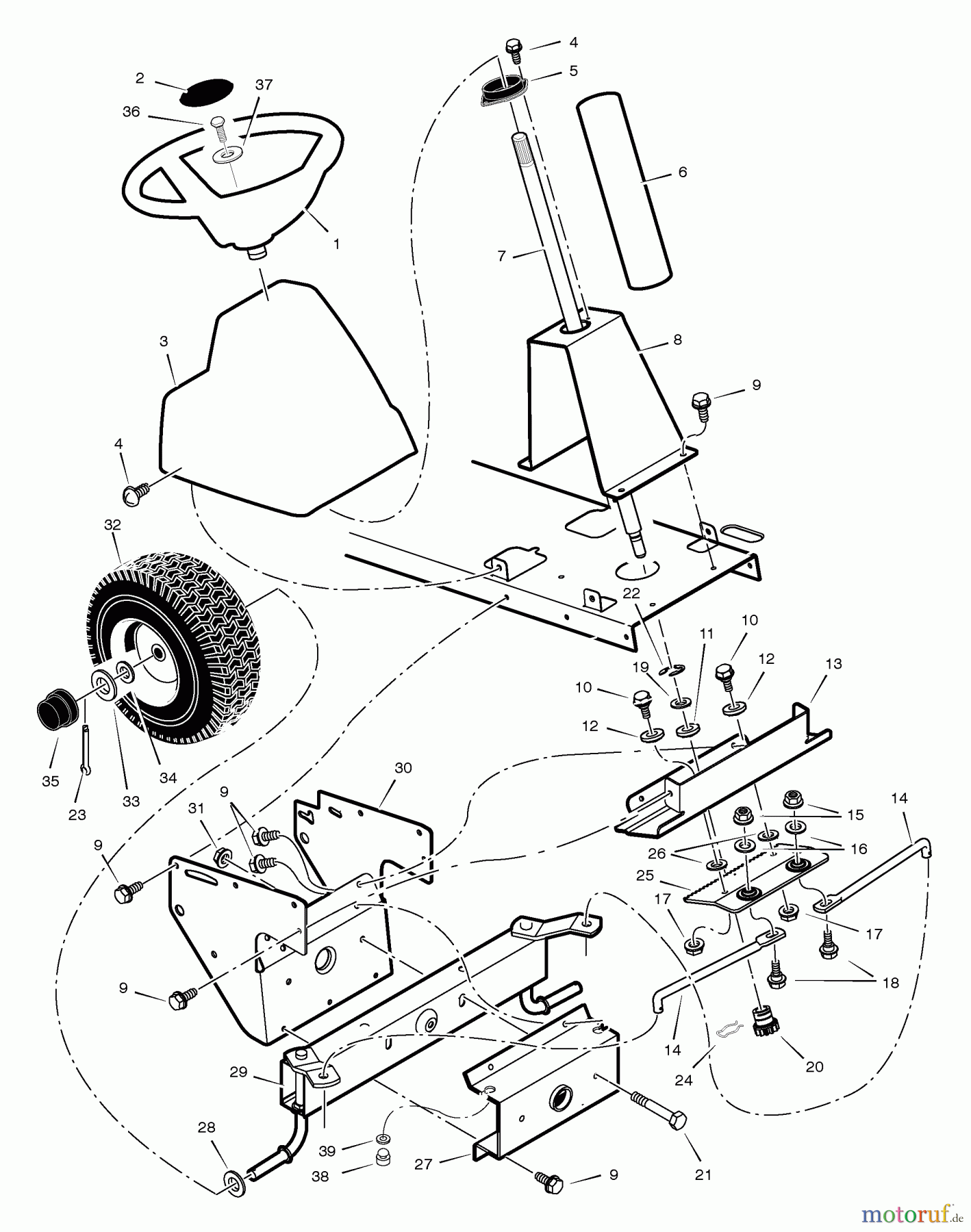 Murray Reitermäher 309007x8A - Scotts 30