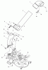 Murray 107.249060 (1695063) - Craftsman 2-Bin Bagger (2004) (Sears) Ersatzteile Chute Group (987359)