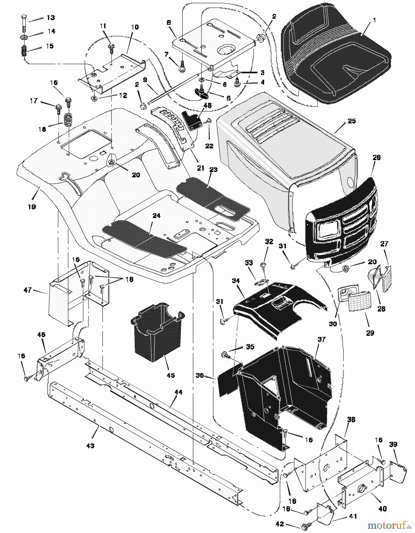 Murray Rasen- und Gartentraktoren 38500A - Murray 38
