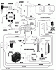 Murray 38500A - 38" Lawn Tractor (1997) Ersatzteile Electrical System