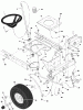 Murray 38500A - 38" Lawn Tractor (1997) Ersatzteile Steering