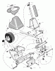 Murray 309300x30A - 30" Mid-Engine Rider (2003) Ersatzteile Steering