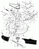 Murray 309300x30A - 30" Rear Engine Rider (2003) Ersatzteile Mower Housing