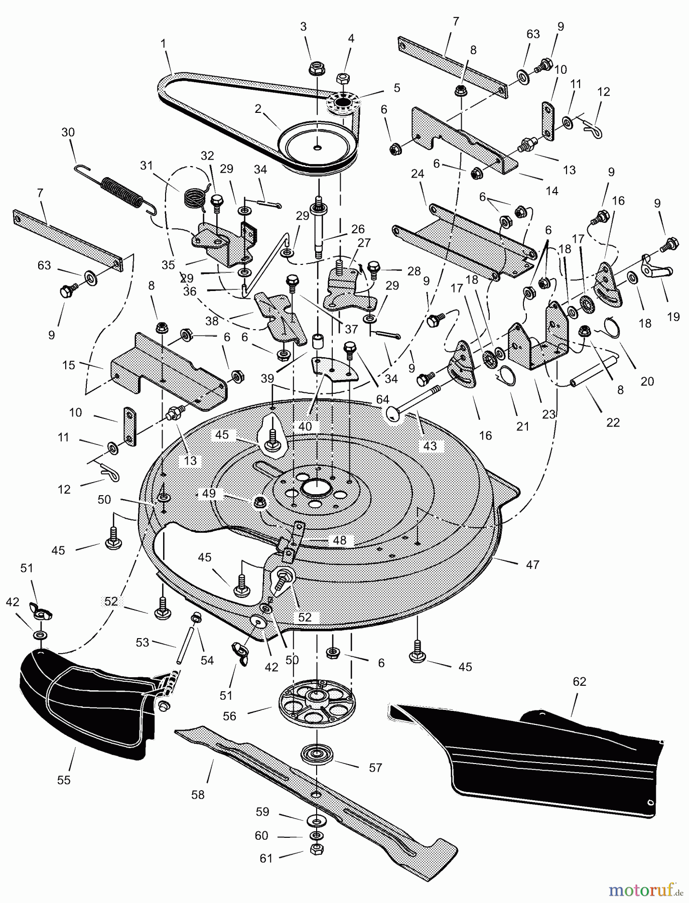 Murray Reitermäher 309304x31B - Scotts 30