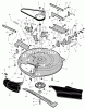 Murray 309304x8A - Scotts 30" Mid-Engine Riders (2001) (Home Depot) Ersatzteile Mower Housing
