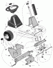 Murray 309304x8A - Scotts 30" Mid-Engine Riders (2001) (Home Depot) Ersatzteile Steering