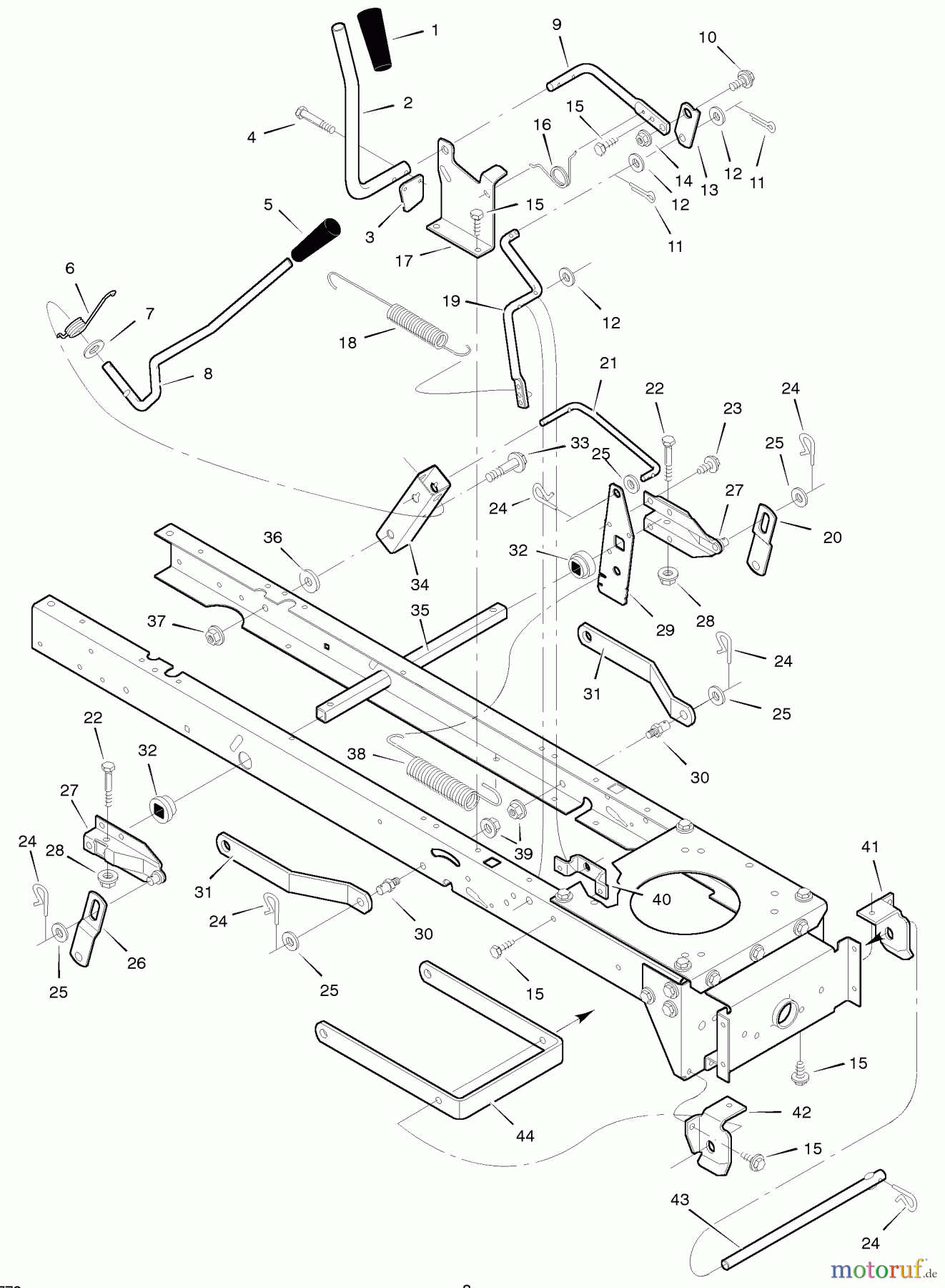 Murray Rasen- und Gartentraktoren 38500B - Murray 38