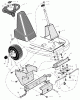 Murray 536.270290 - Craftsman 30" Mid-Engine Rider (2004) (Sears) Ersatzteile Steering