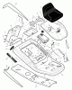 Murray 536.270300 - Craftsman 30" Mid-Engine Rider (2005) (Sears) Ersatzteile Chassis & Hood
