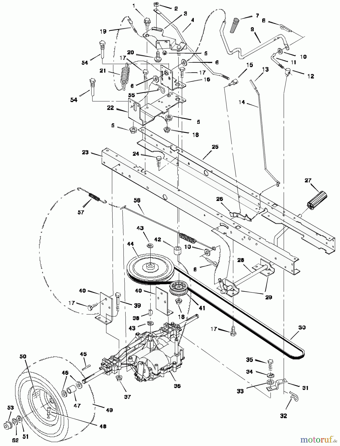 Murray Rasen- und Gartentraktoren 38500x192A - B&S/Murray 38